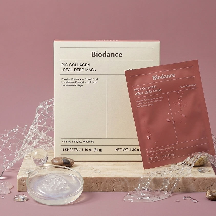 Biodance Bio-Collagen Real Deep Mask – Pack of 4