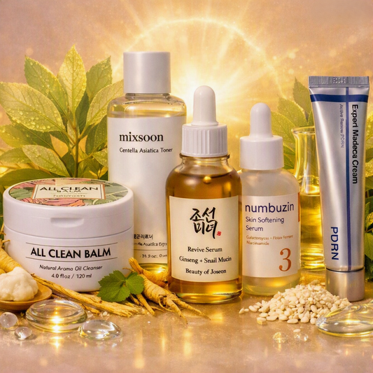 Anti Ageing & Firming – 5-Product Korean Skincare Set with Routine Guide