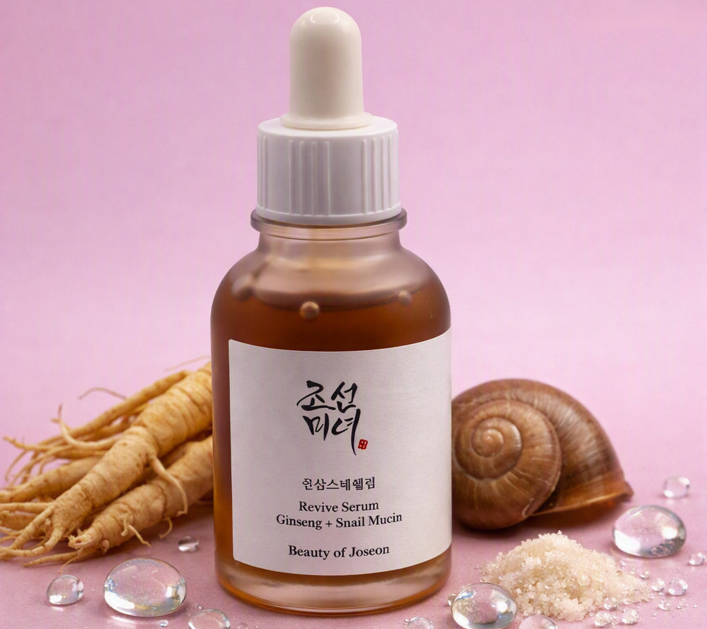 Jumbo Glow Duo – 60ml BOJ Serum + 50ml Round Lab SPF