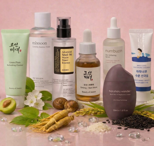 Brightening & Glow – 7-Product Korean Skincare Set with Routine Guide
