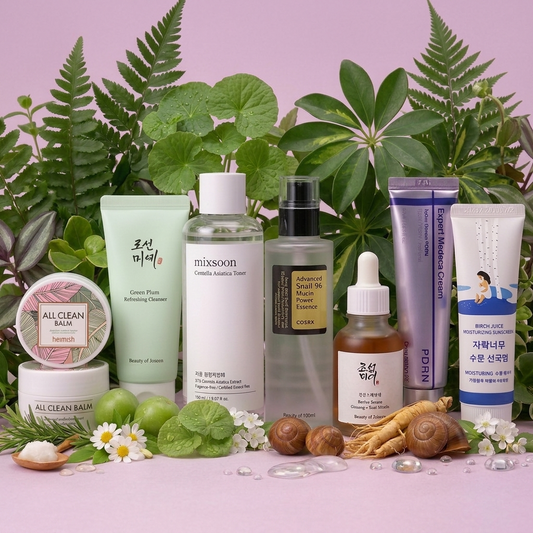 Ultimate Repair & Barrier – 7-Product Korean Skincare Set with Routine Guide
